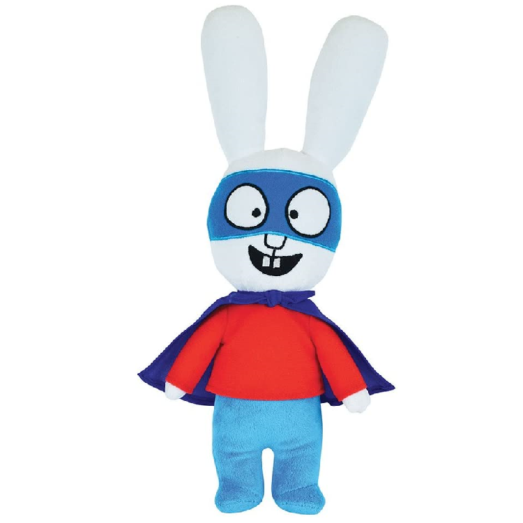  simon the rabbit plush super heros 30 cm 